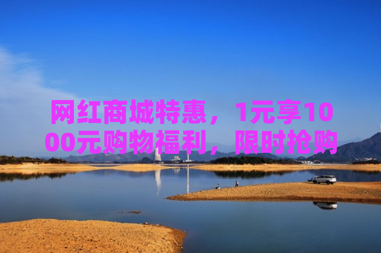 网红商城特惠，1元享1000元购物福利，限时抢购！