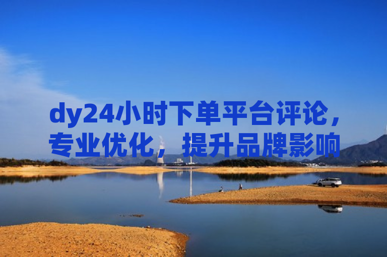 dy24小时下单平台评论，专业优化，提升品牌影响力。